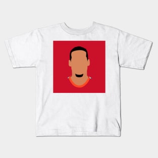 Virgil van Dijk Minimalistic Face Art Kids T-Shirt